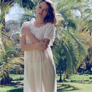 Doen Reine Nightgown - Adaline’s Garden Cotton - size S